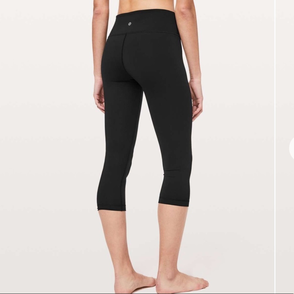 Lululemon Wunder Under Crop Reversible Legging
